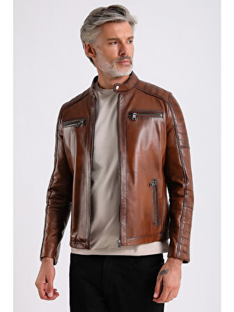 Georges Erkek Spor Deri Mont