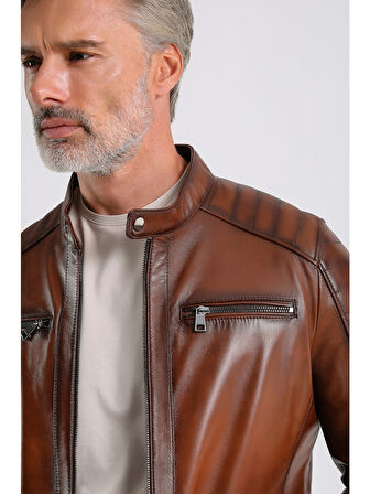 Georges Erkek Spor Deri Mont