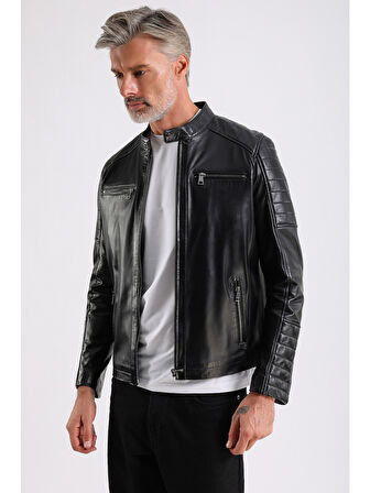 Georges Erkek Spor Deri Mont