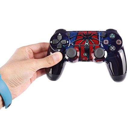 DualShock 4 V2 Spider-Man Edition ZCT2 Kablosuz PS4 Oyun Kolu