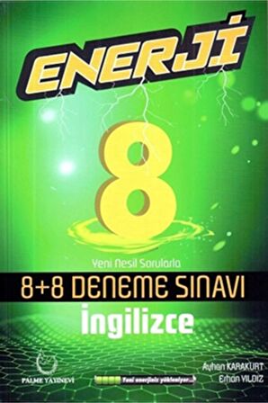 LGS 8.SINIF ENERJİ İNGİLİZCE 8+8 DENEME