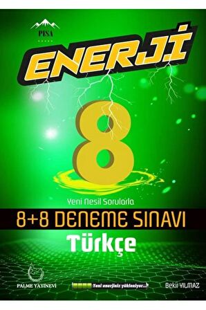 LGS 8.SINIF ENERJİ TÜRKÇE 8+8 DENEME