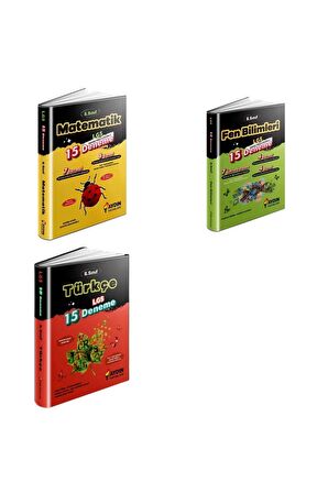 LGS 8.Sınıf Matematik Fen Bilimleri Türkçe Deneme