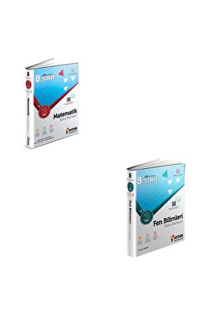 LGS 8.Sınıf Matematik Fen Bilimleri 3 adım Soru Bankası