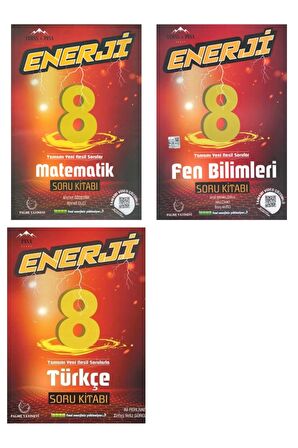 LGS 8. Sınıf Enerji Matematik Türkçe ve Fen Soru Bankası