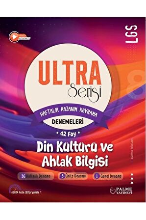 ULTRA Serisi LGS Din Kültürü ve Ahlak Bilgisi Denemeleri 42 Föy