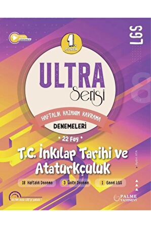 LGS 8. Sınıf ULTRA SERİSİ 1.DÖNEM TC. İNKİLAP TARİHİ VE ATATÜRKÇÜLÜK DENEMELERİ