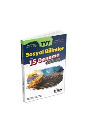 Miray TYT Sosyal Bilimler 15 Deneme