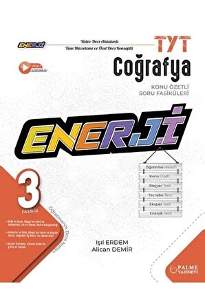 Enerji Tyt Coğrafya Konu Özetli Soru Fasikülleri