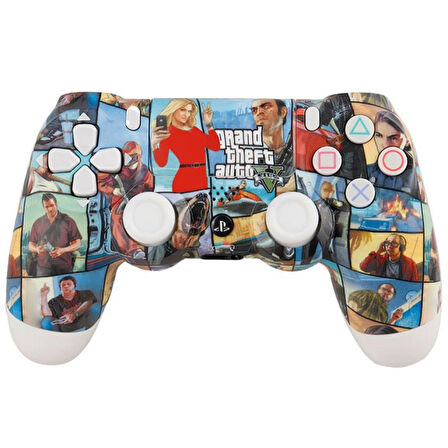 DualShock 4 V2 GTA V Edition ZCT2 Kablosuz PS4 Oyun Kolu