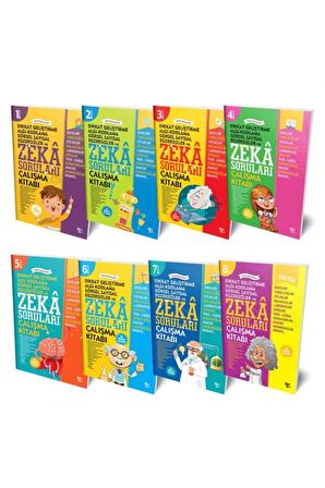 Zeka Soruları 8 Kitap