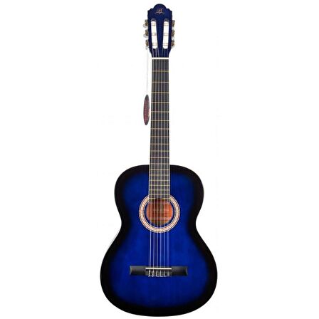 BARCELONA Lc 3900 Bb Mavi Siyah Sunburst Klasik Gitar