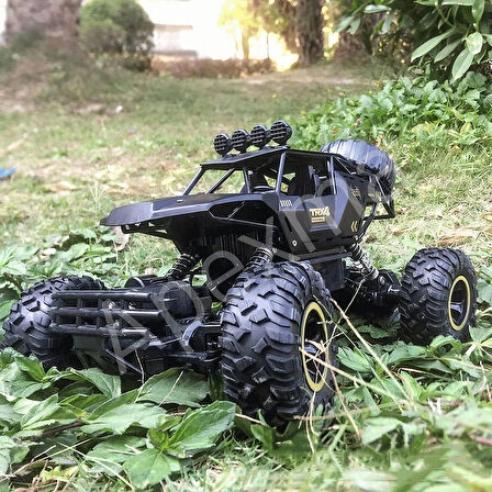 2.4GHz Uzaktan Kumandalı 1:12 Ölçek 7.4V Şarjlı 4x4 Off-Road Rock Crawler - Oyuncak Rc Arazi Aracı