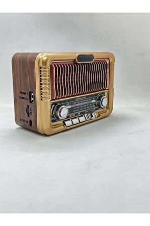 Everton RT-651 Orta Boy Güneş Enerjili Bluetooth, Nostalji , FM/AM/SW 3 Band Radyo ,usb, sd ,Aux mp3 player