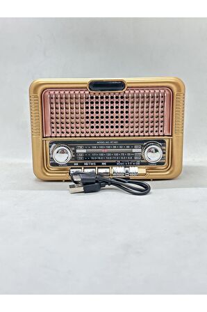 Everton RT-651 Orta Boy Güneş Enerjili Bluetooth, Nostalji , FM/AM/SW 3 Band Radyo ,usb, sd ,Aux mp3 player