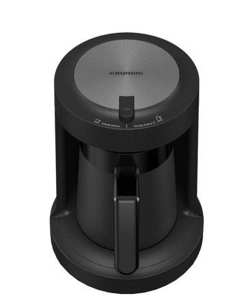 Grundig Tkm 1551 S Tekli Türk Kahve Makinesi 5 Fincan Kapasite Siyah Renk Otomatik Kapanma