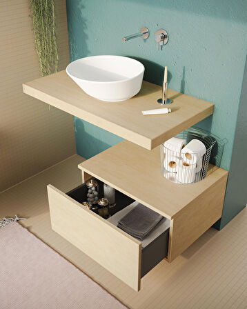 VitrA Origin A4512336 Lavabo Sifonu, T Tipi, Mat Siyah