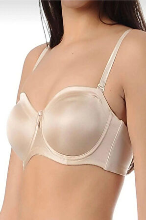 Kadın Minimizer Askısı Çıkabilen Straplez Sütyen