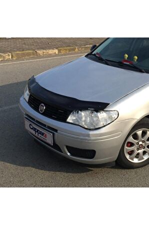 Fiat Albea Ön Kaput Koruyucu Rüzgarlığı 4mm Akrilik (ABS) Piano Black 2005-2012
