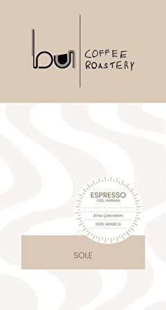 SOLE Espresso 250 gr (Çekirdek)