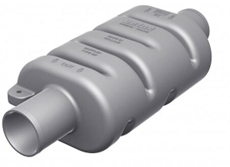 Muffler MP90. 90 mm 3 1/2"