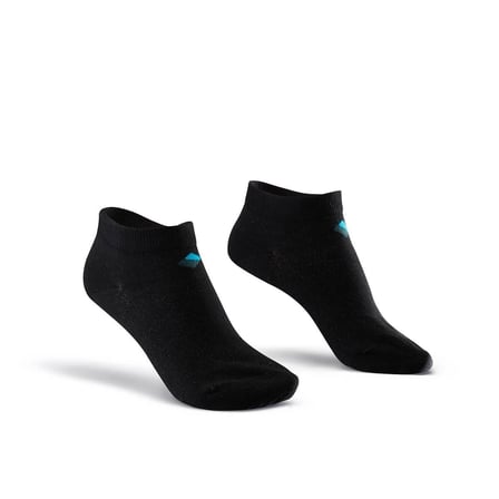 Gümüş Terapi Patik Çorap / Unisex Siyah