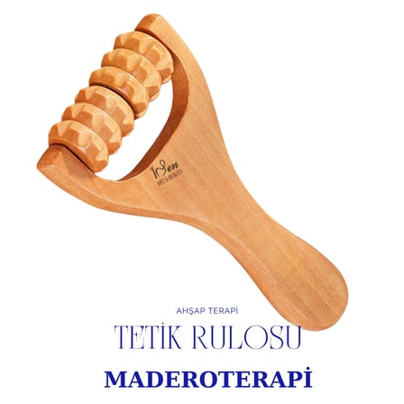 1Sen Art & Beauty Maderoterapi 4'lü Ahşap Masaj ve Şekillendirme Seti