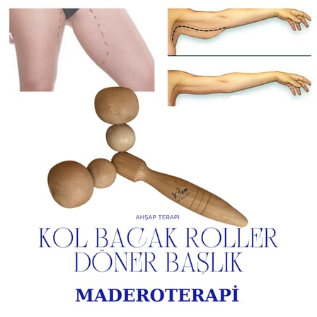1Sen Art & Beauty Maderoterapi 3'lü Set Yüz ve Vücut Başlangıç Set