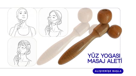 Venüs Maderoterapi Yüz Boyun Masaj Aleti 2 Li Set