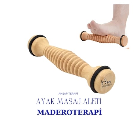 maderoterapi ayak masaj aleti roller