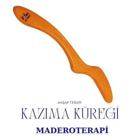 Venüs Maderoterapi 3'lu Set Ahşap Masaj Aleti