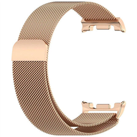 Galaxy Watch 8 / Watch 8 Classic (40 mm / 44 mm / 46 mm) Uyumlu Manyetik Milanese Mesh Hasır Paslanmaz Çelik Kordon – Unisex