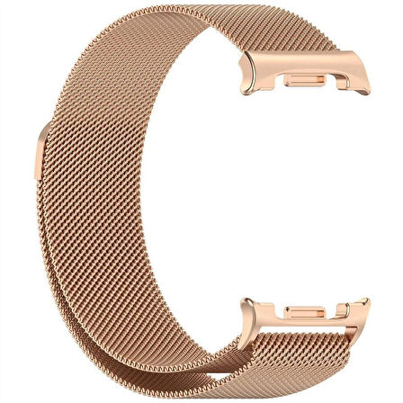Galaxy Watch 8 / Watch 8 Classic (40 mm / 44 mm / 46 mm) Uyumlu Manyetik Milanese Mesh Hasır Paslanmaz Çelik Kordon – Unisex