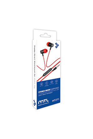A16s Uyumlu Tak Çalıştır Stero 3.5mm Jack Kulaklık MT-A271