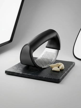Wenken 3 Adet Gondol Sarımsak Ezici Paslanmaz Çelik Ergonomik Manuel Sarımsak Presi Ve Rendesi