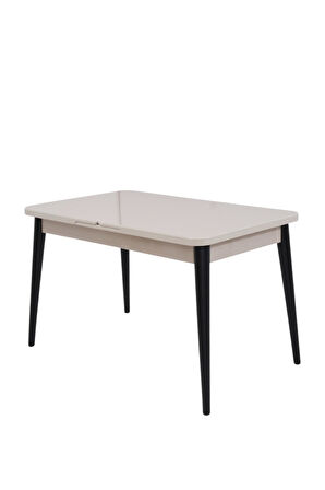 Yakamoz Kum Beji Elma MDF Mutfak Masa Sandalye Takımı 80x130