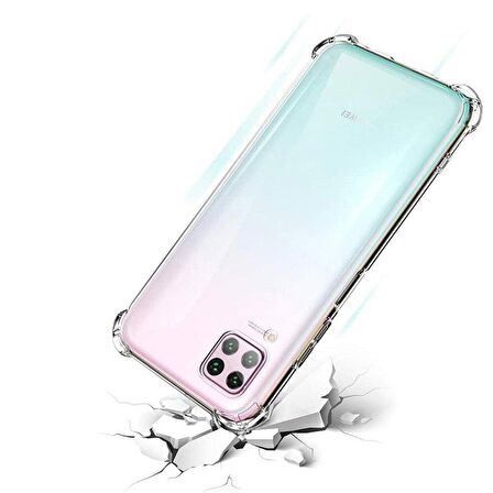 Gpack Huawei P40 Lite Kılıf AntiShock Ultra KorumaNano Glass
