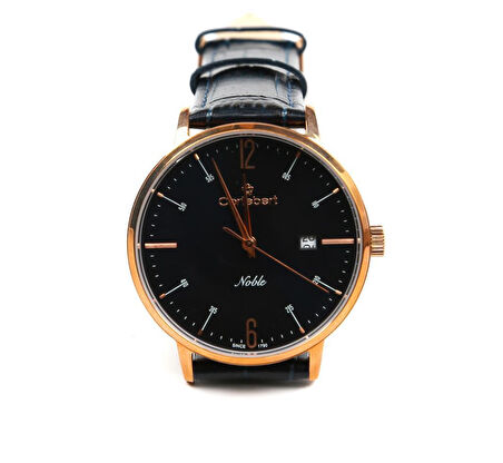 Cortebert Kristal Cam Laci Kadran Erkek Kol Saati