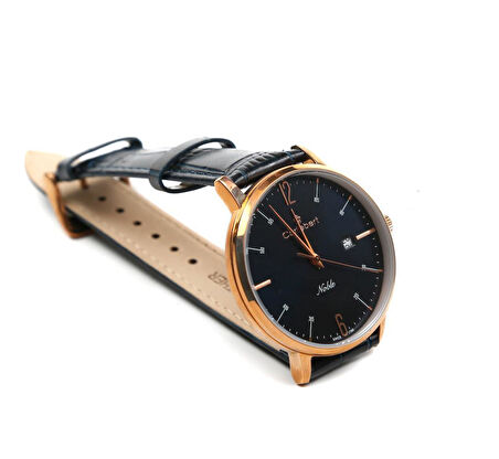 Cortebert Kristal Cam Laci Kadran Erkek Kol Saati