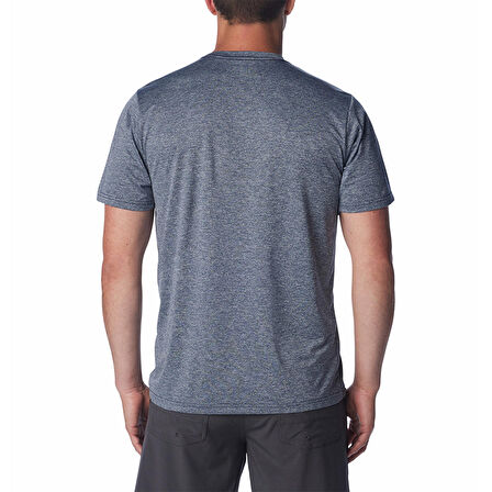 Columbia Hike™ Crew Short Sleeve Shirt Erkek Lacivert Tişört AO1419-465