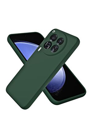 Tecno Camon 30 CL6 Uyumlu Silikon Kılıf - Kamera Korumalı Esnek Pastel Renk Kapak - Yeşil