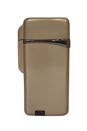 Gümüş Metal Tek Torch Pürmüz Puro Çakmağı