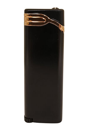 Siyah - Bronz Tek Torch Pürmüz Metal Puro Çakmağı