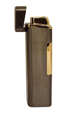 Gunmetal Tek Torch Pürmüz Metal Puro Çakmağı