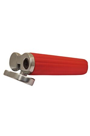 Tek Torch Pürmüz Mat Kırmızı Puro Çakmağı