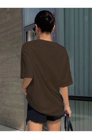 Unisex Active Baskılı Tasarım Tshirt