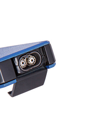 Çift Torch Pürmüz Mat Lacivert Metal Puro Çakmağı