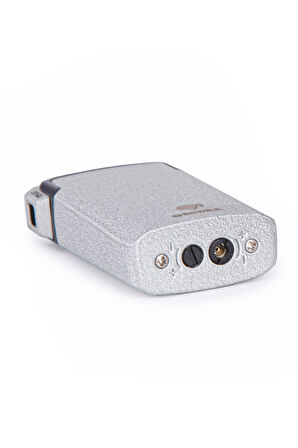 Tek Torch Pürmüz & Soft Flame Fırçalı Gümüş Metal Puro & Pipo Çakmağı