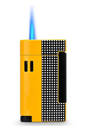 Tek Torch Pürmüz Limitli Seri Sarı Puro Çakmağı