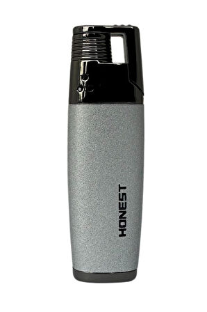 Tek Torch Pürmüz Gümüş Puro Çakmağı